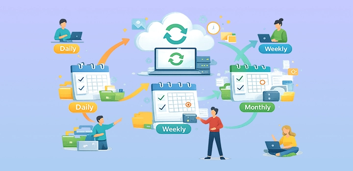 restore data multiple time