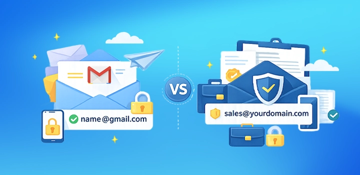 Free email vs Corporate email