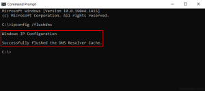 วิธีการ Flush DNS - Knowledge Base
