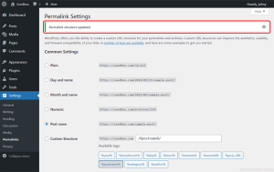 วิธีเปลี่ยน permalink ใน WordPress - Knowledge Base