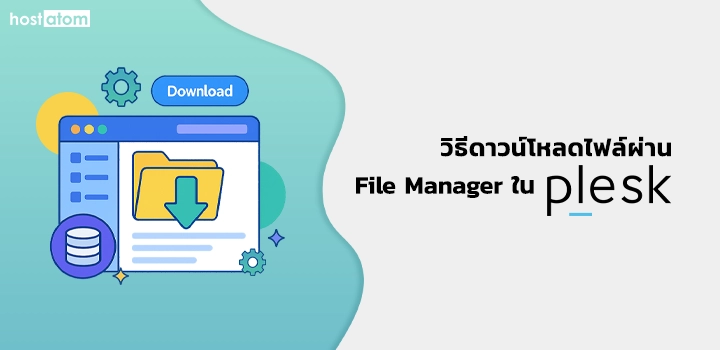 How to download files via File Manager Plesk