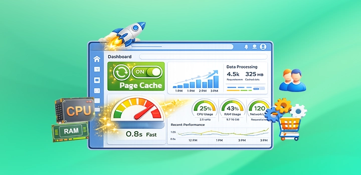 Enable caching system