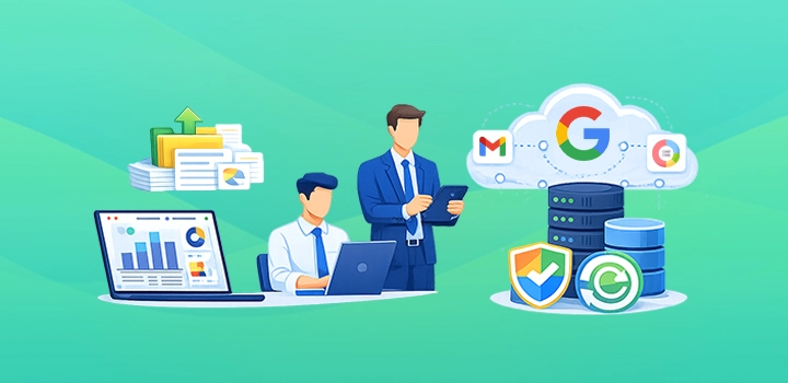 solution for organizations-Google Workspace + Backup system