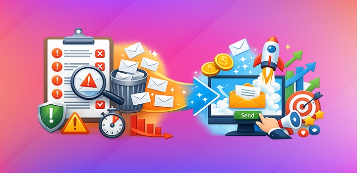 Why delete undelivered lists before sent mail campaign