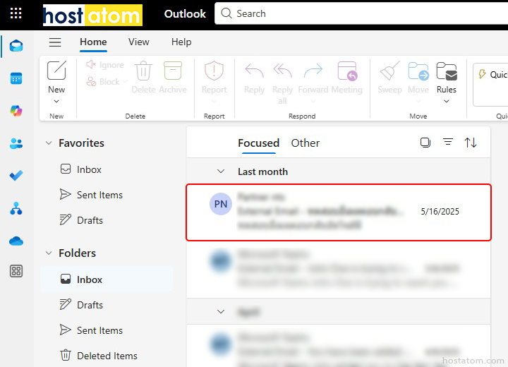 How to recover email from deleted items outlook web