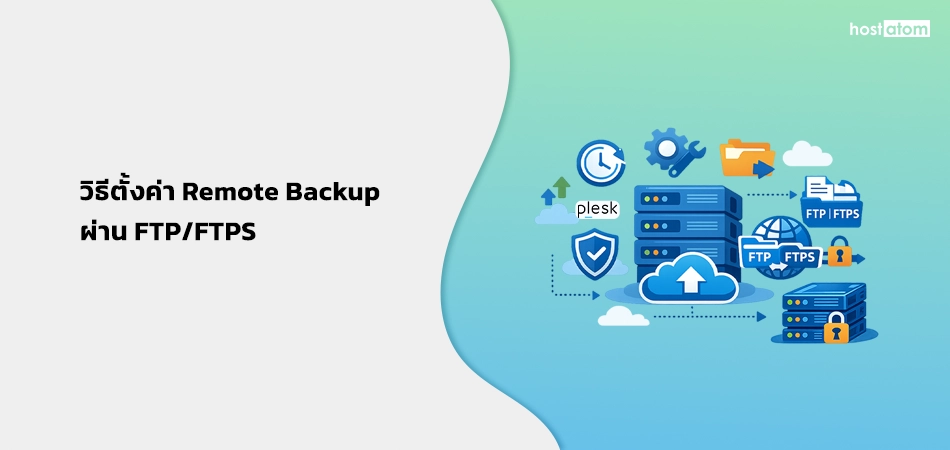 How to setting Remote Backup via FTP/FTPS