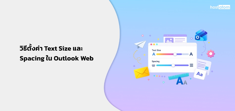 How to setting Text Size and Spacing in Outlook Web