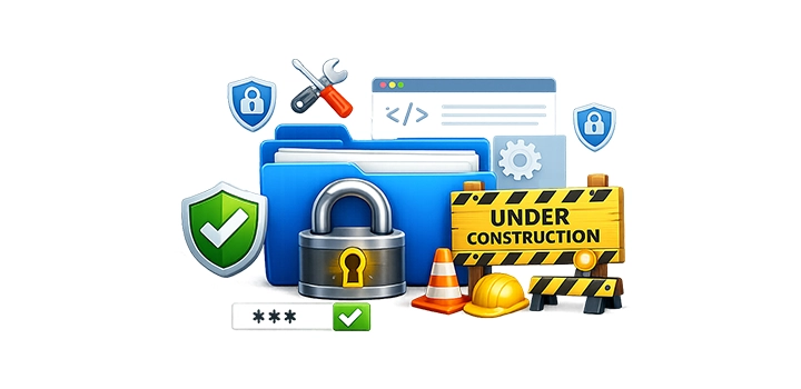 Protect folders under development