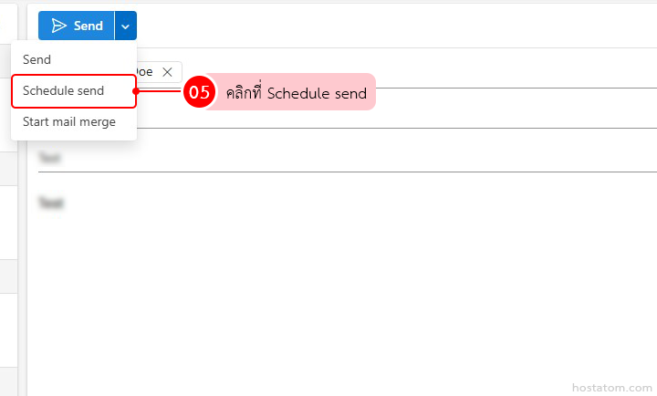How to Schedule Emails in Advance in Outlook on the Web