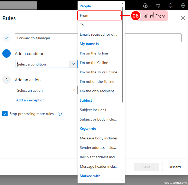 How to Forward Emails Automatically in Outlook on the Web