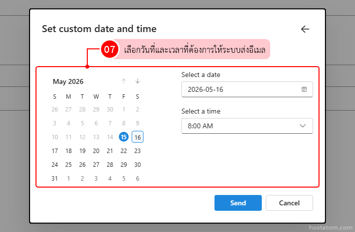 How to Schedule Emails in Advance in Outlook on the Web