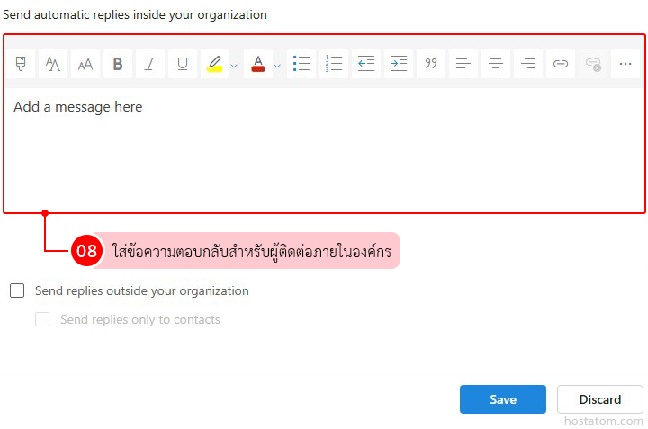 How to Set Up Automatic Replies in Outlook Web