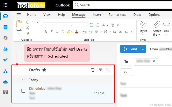 How to Schedule Emails in Advance in Outlook on the Web