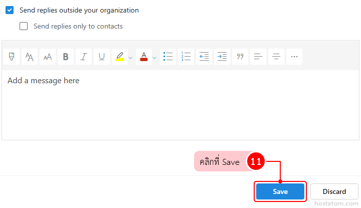 How to Set Up Automatic Replies in Outlook Web