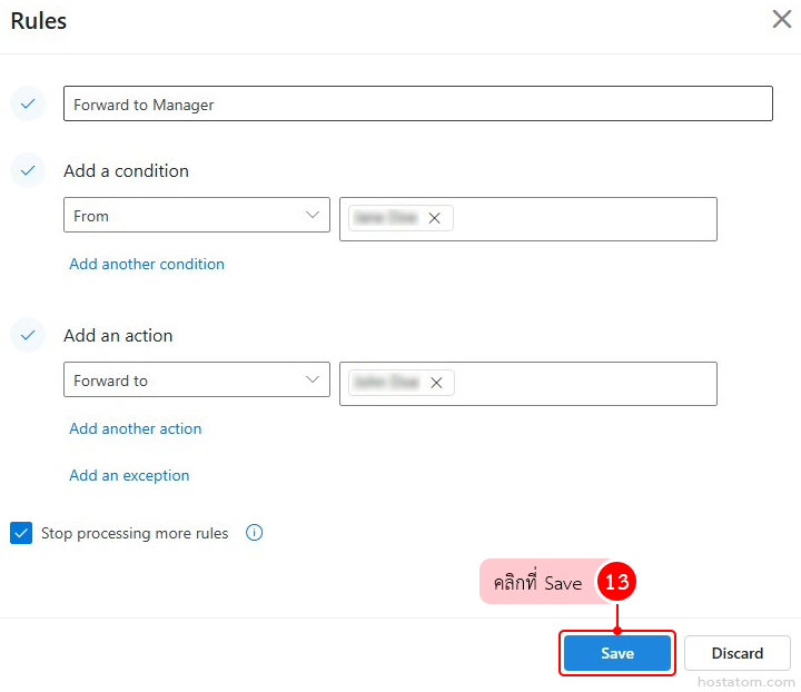 How to Forward Emails Automatically in Outlook on the Web