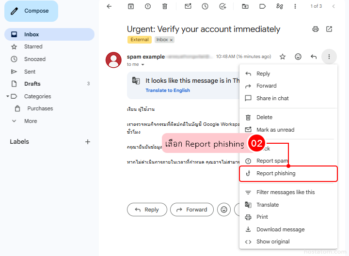 How to Report Phishing Emails in Gmail