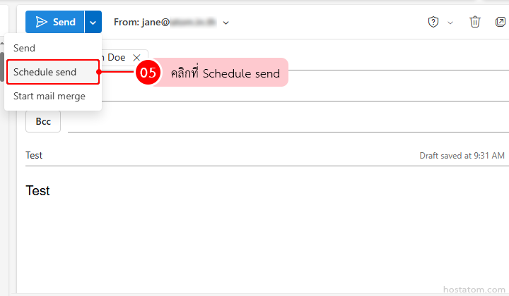 How to Schedule Emails in Advance in Outlook on the Web