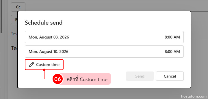 How to Schedule Emails in Advance in Outlook on the Web